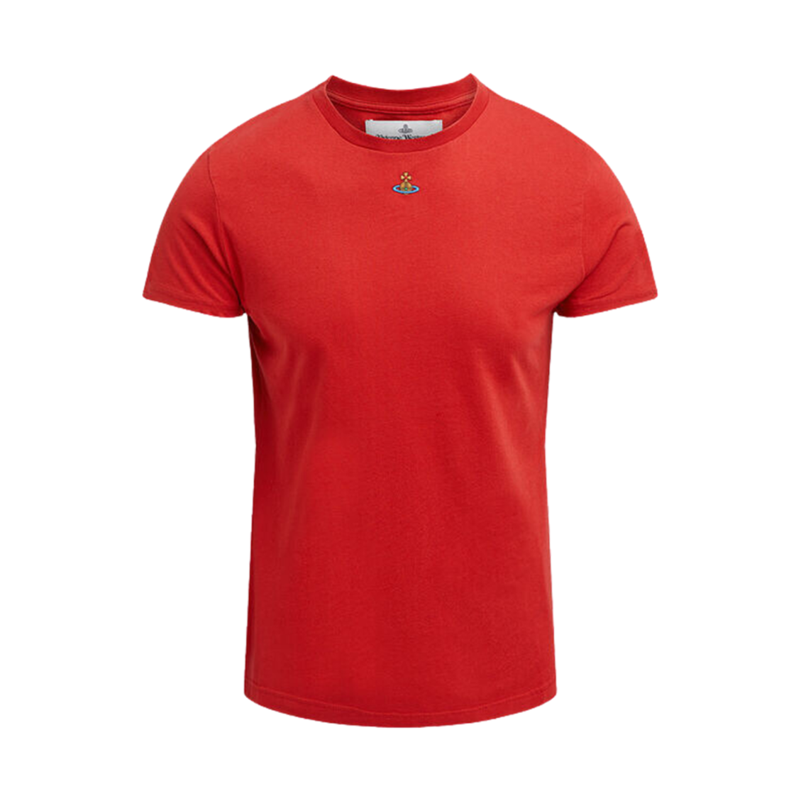 3G010017-J001M-H410 Vivienne Westwood Orb Peru T-Shirt Red