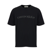 Cost Per Kilo Washed Pando T-Shirt Black