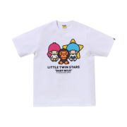BAPE Baby Milo x Little Twin Stars T-Shirt White