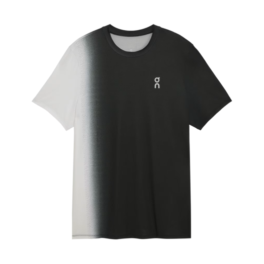1ME10860299 On Running Court T-Shirt Black White
