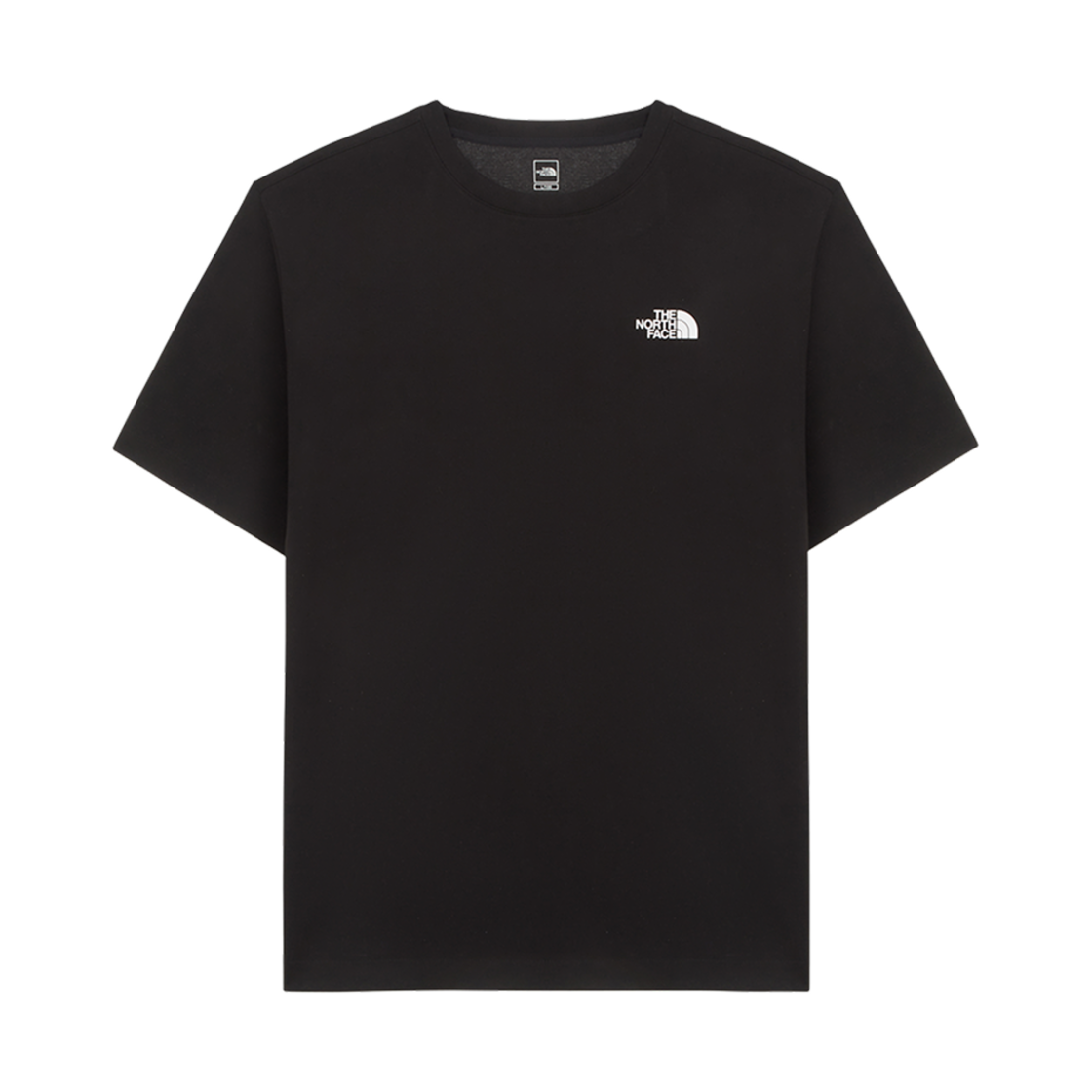 노스페이스 반다나 숏슬리브 라운드 티셔츠 블랙 - 25SS