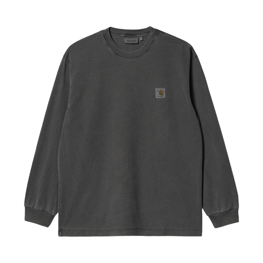 I030779-87-GD Carhartt WIP Vista Long Sleeve T-Shirt Garment Dyed