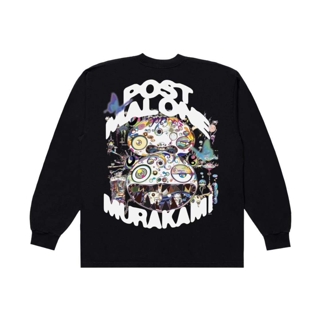 - Kaikai Kiki x Post Malone Choose Your Side Long Sleeve T-Shirt Black