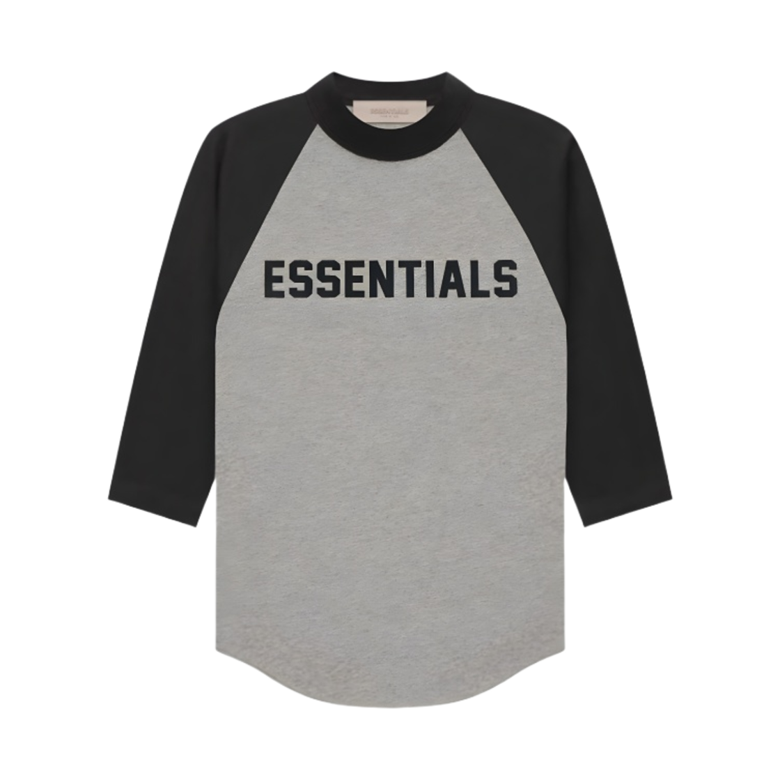 (키즈) 에센셜 3/4 슬리브 베이스볼 티셔츠 다크 오트밀 - 22SS((Kids) Essentials 3/4 Sleeve Baseball T-Shirt Dark Oatmeal - 22SS) - 1