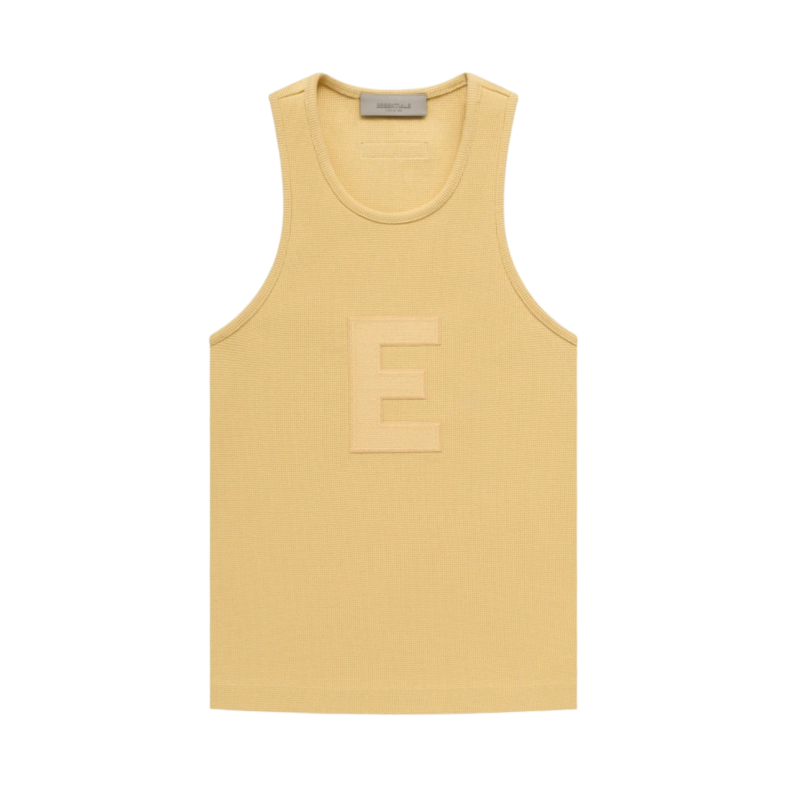 (W) 에센셜 와플 탱크 라이트 투스칸 - 23SS((W) Essentials Waffle Tank Light Tuscan - 23SS) - 1