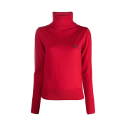 (W) Vivienne Westwood Giulia High Neck Knit Red