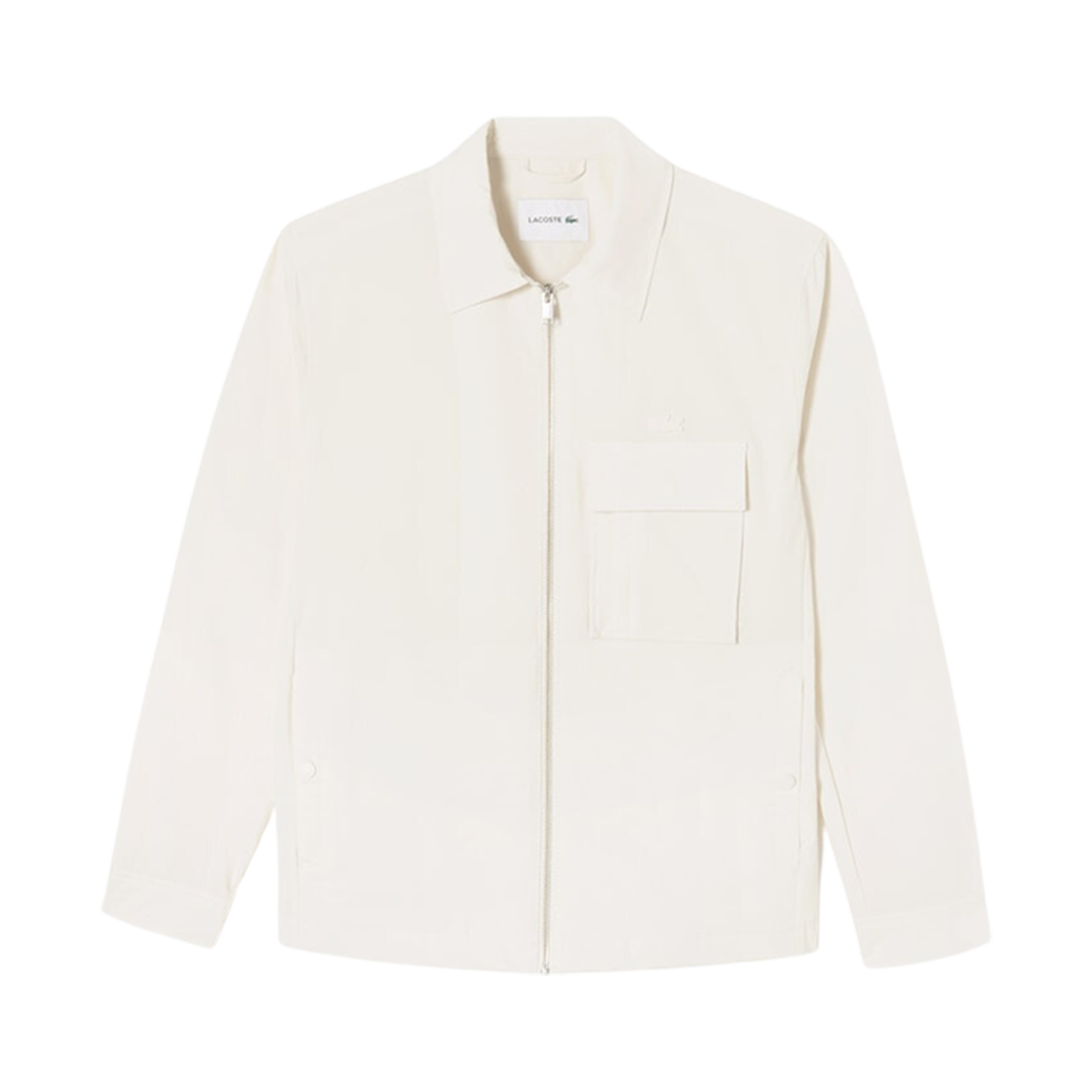 라코스테 셔츠 자켓 화이트(Lacoste Shirt Jacket White) - 1
