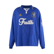 Saint Mxxxxxx x Public Enemy SNT Enemy Game Shirt Blue