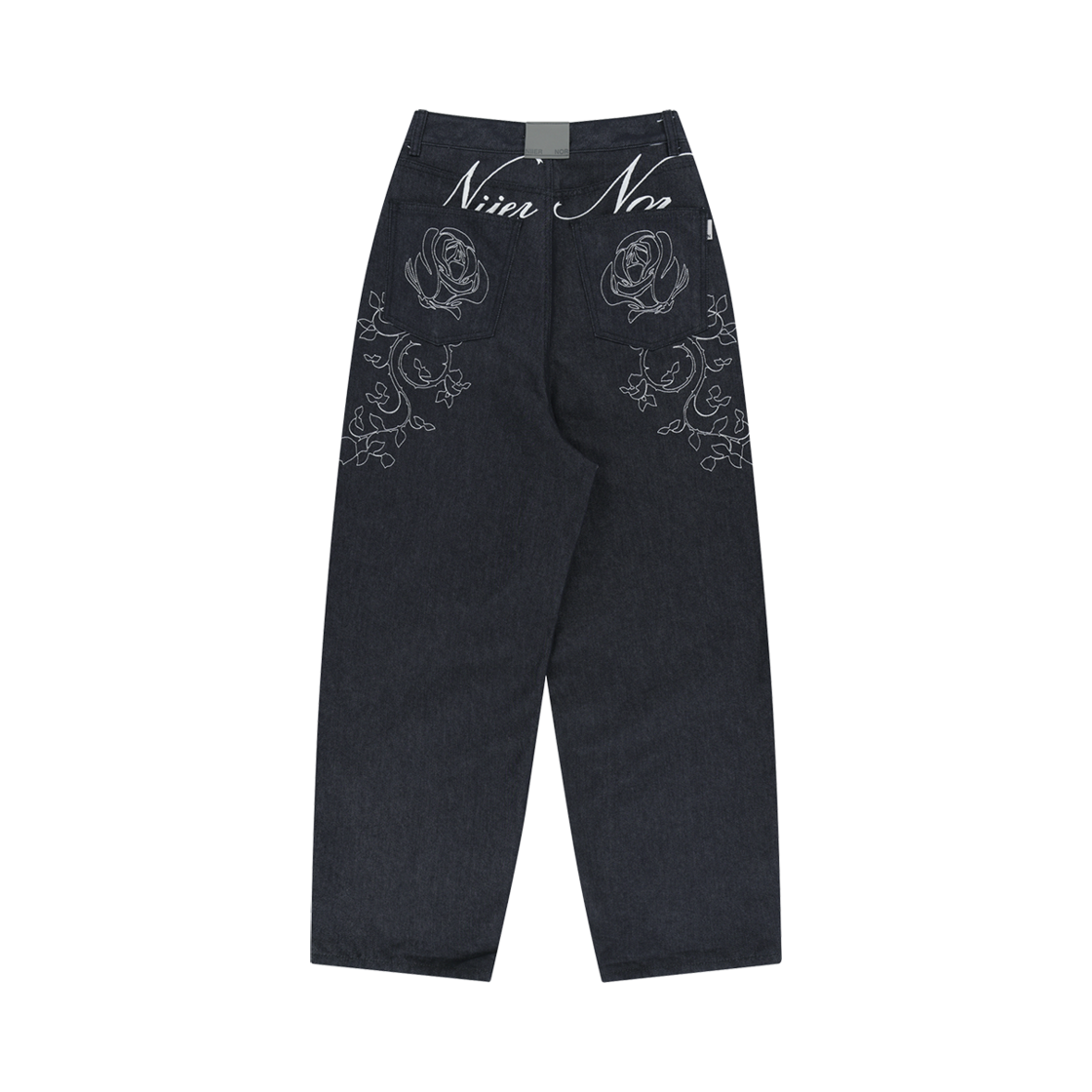 ●NIIER NOR● ROSE BALLOON DENIM PANTS 니어노어]ROSE BALLOON DENIM PANTS_INDIGO