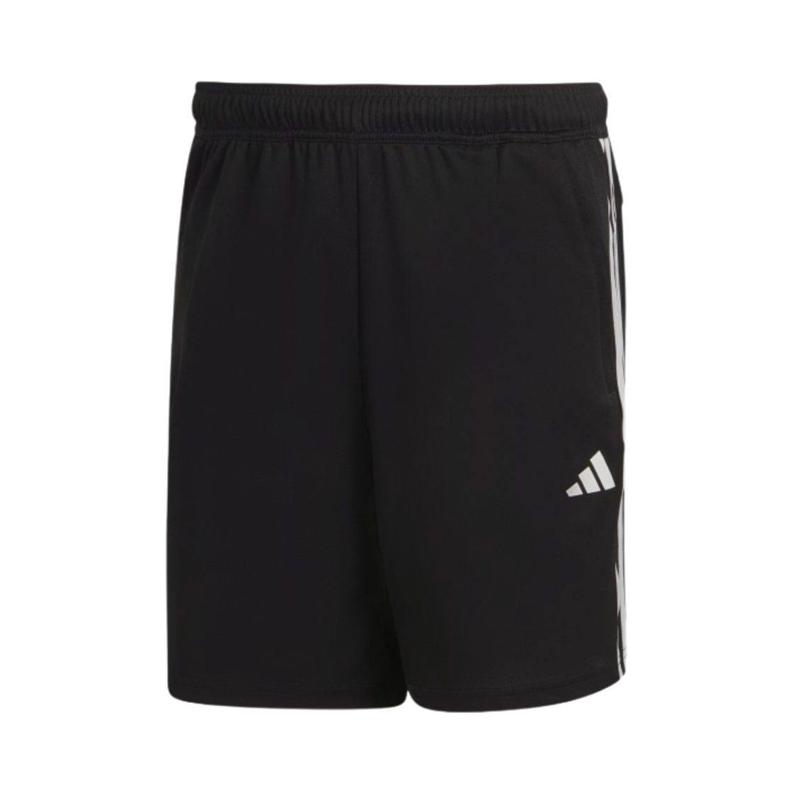 아디다스 트레인 에센셜 피케 삼선 트레이닝 쇼츠 블랙 - KR 사이즈(Adidas Train Essentials Pique 3-Stripes Training Shorts Black - KR Sizing) - 1