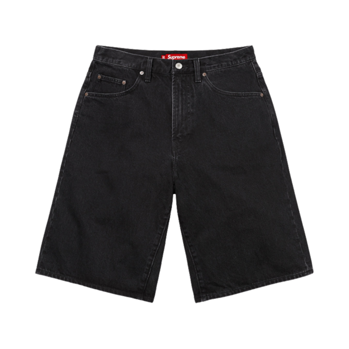 슈프림 배기 데님 쇼츠 블랙 - 25SS(Supreme Baggy Denim Shorts Black - 25SS)