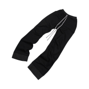 Wapworks Flare Layerd Sweat Pants Black