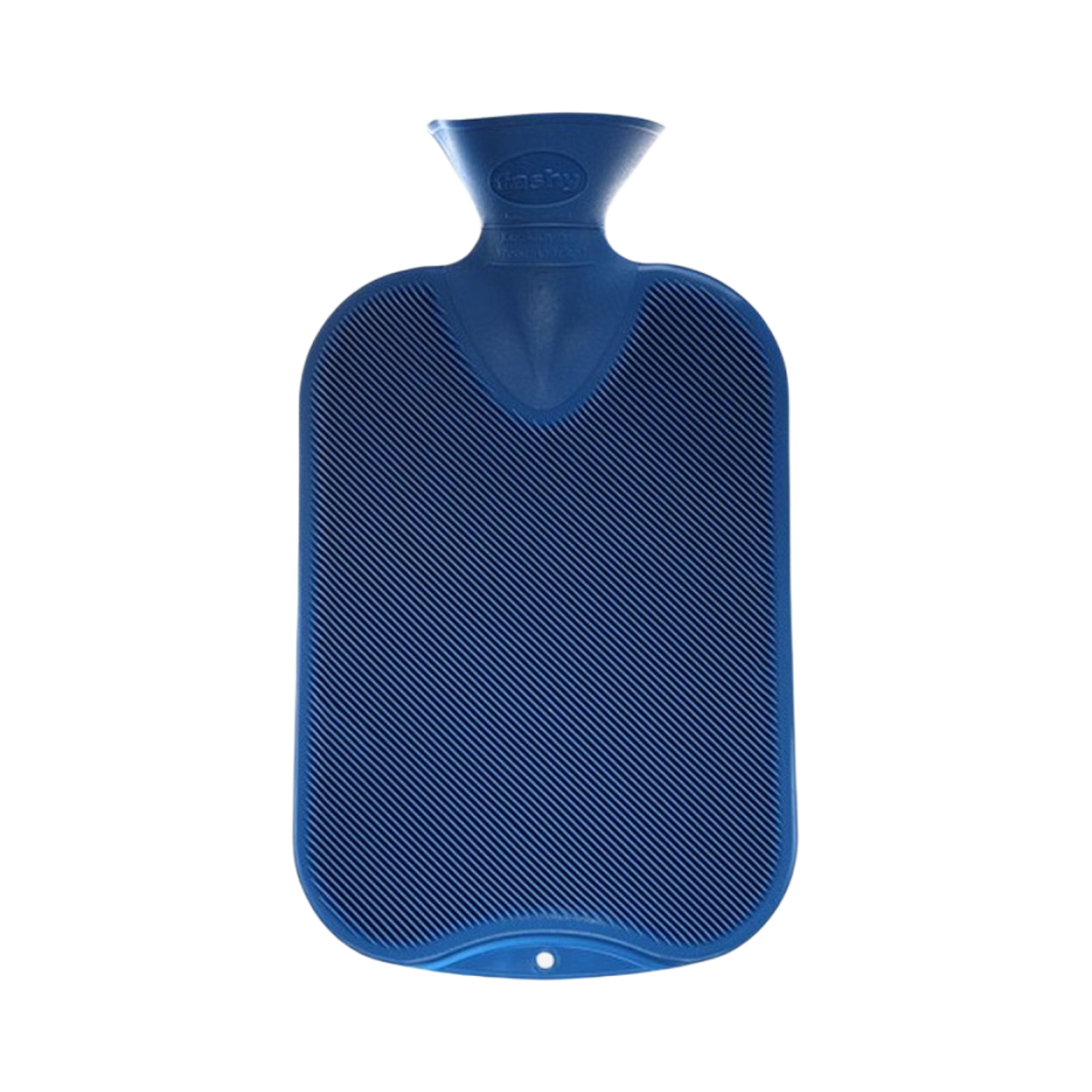 파쉬 핫 워터 보틀 더블 립드 2L 사파이어(Fashy Hot Water Bottle Double Ribbed 2L Sapphire)