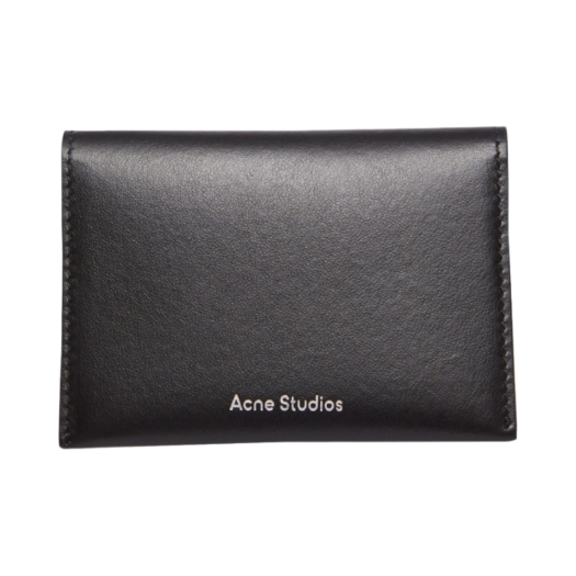 CG0099-900/CG0025-900 Acne Studios Bi-Fold Card Holder Black