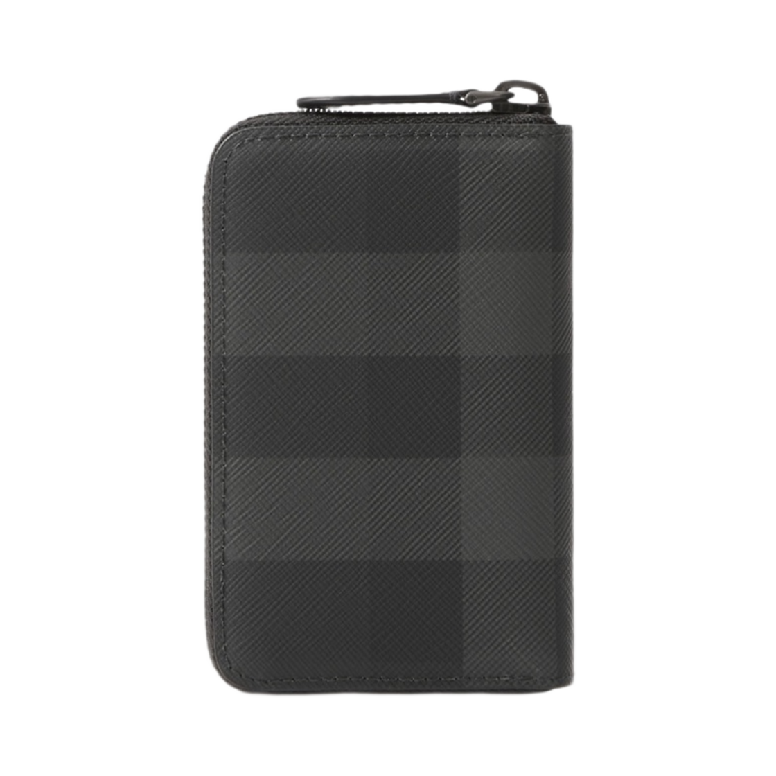 버버리 체크 앤 레더 지퍼 지갑 차콜(Burberry Check and Leather Zip Wallet Charcoal) - 2