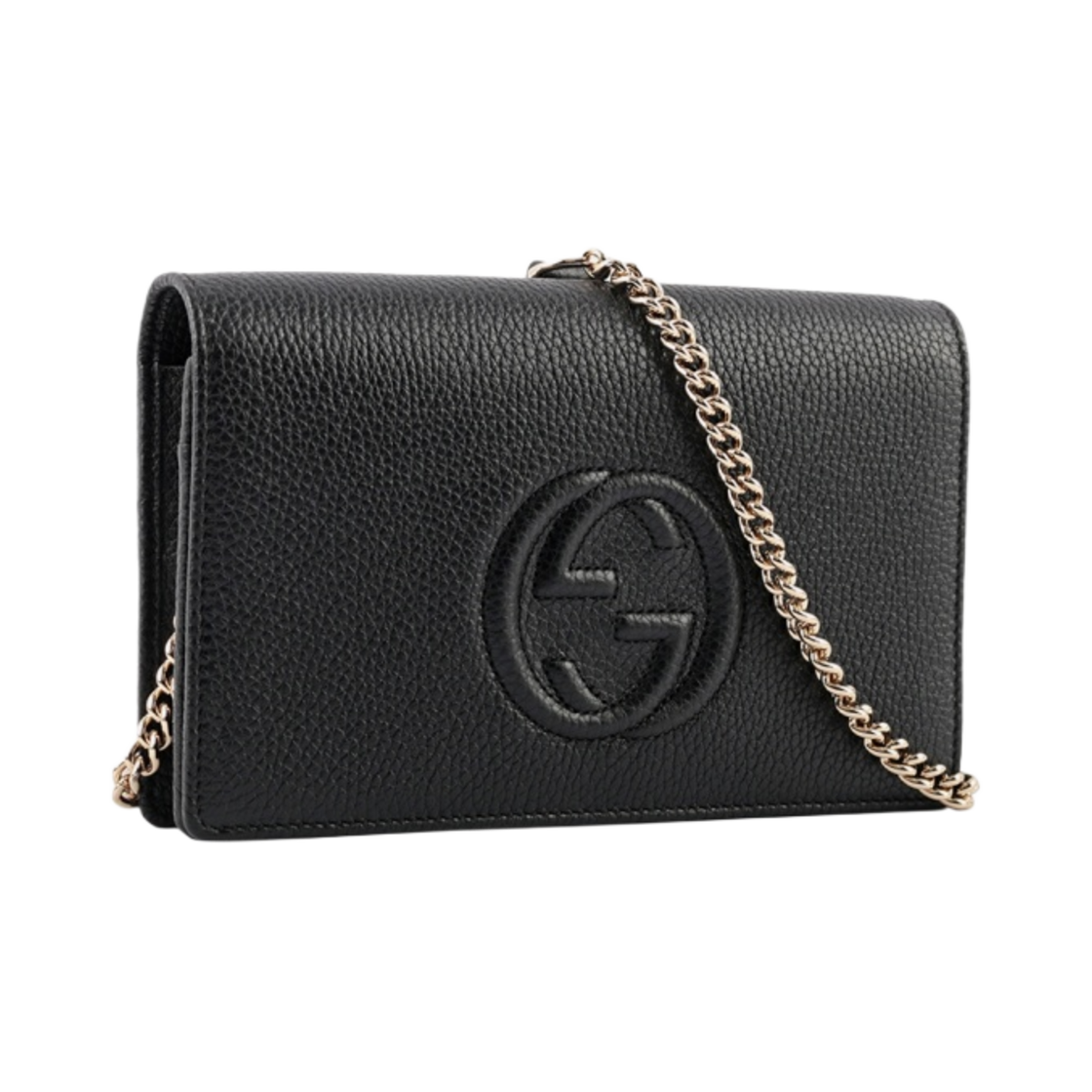 구찌 소호 체인 지갑 블랙(Gucci Soho Chain Wallet Black) - 2
