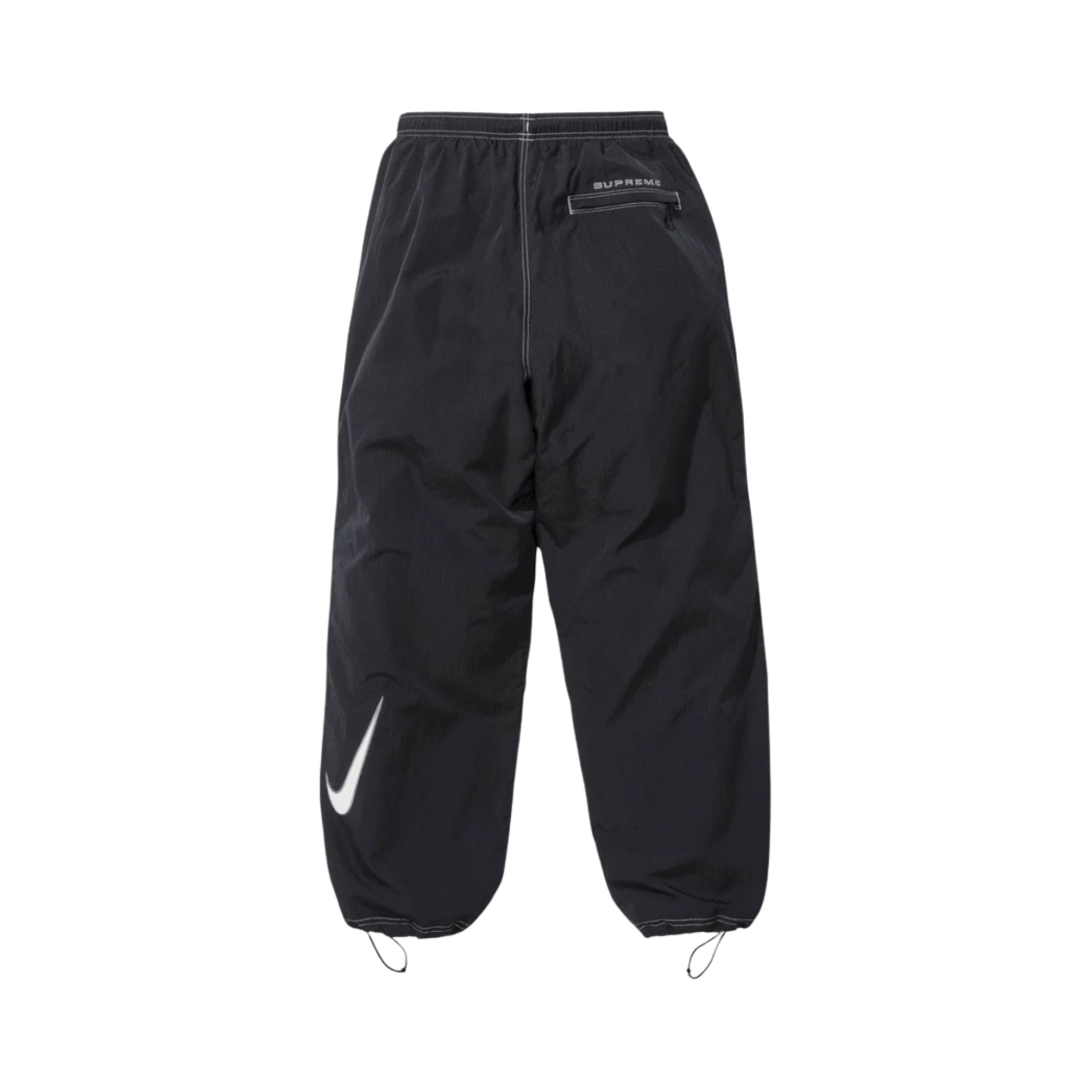 FQ0342-010 Supreme x Nike Ripstop Track Pants Black - 24SS
