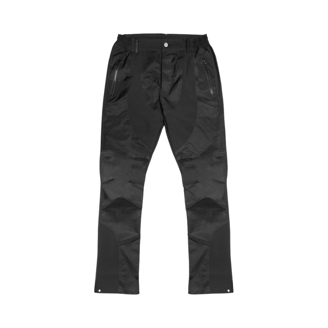 - Farfromwhat Far Curve Mix Pants Black