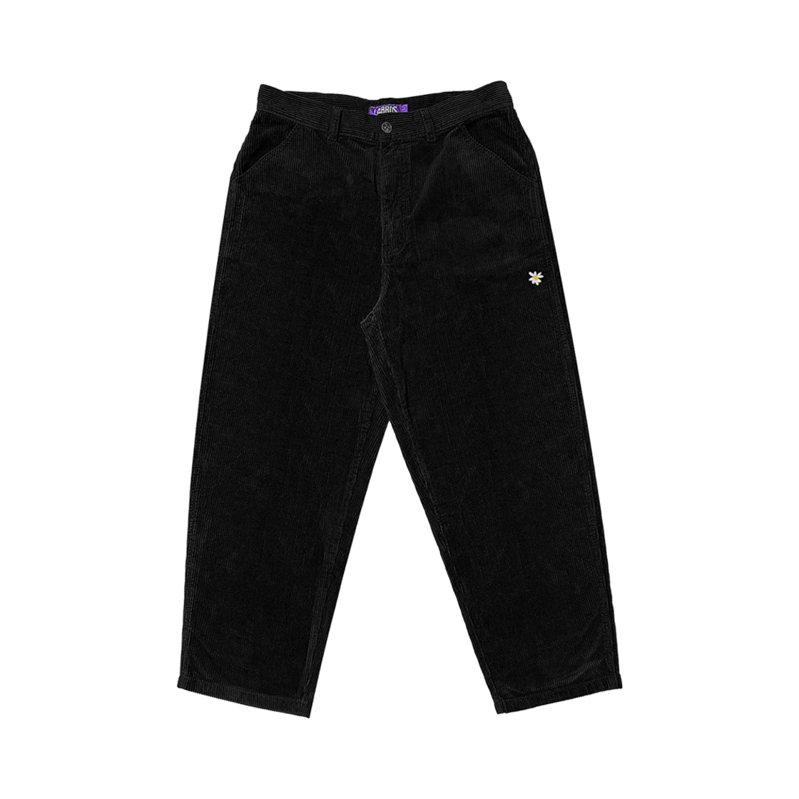 - Labros Daisy Corduroy Pants Black