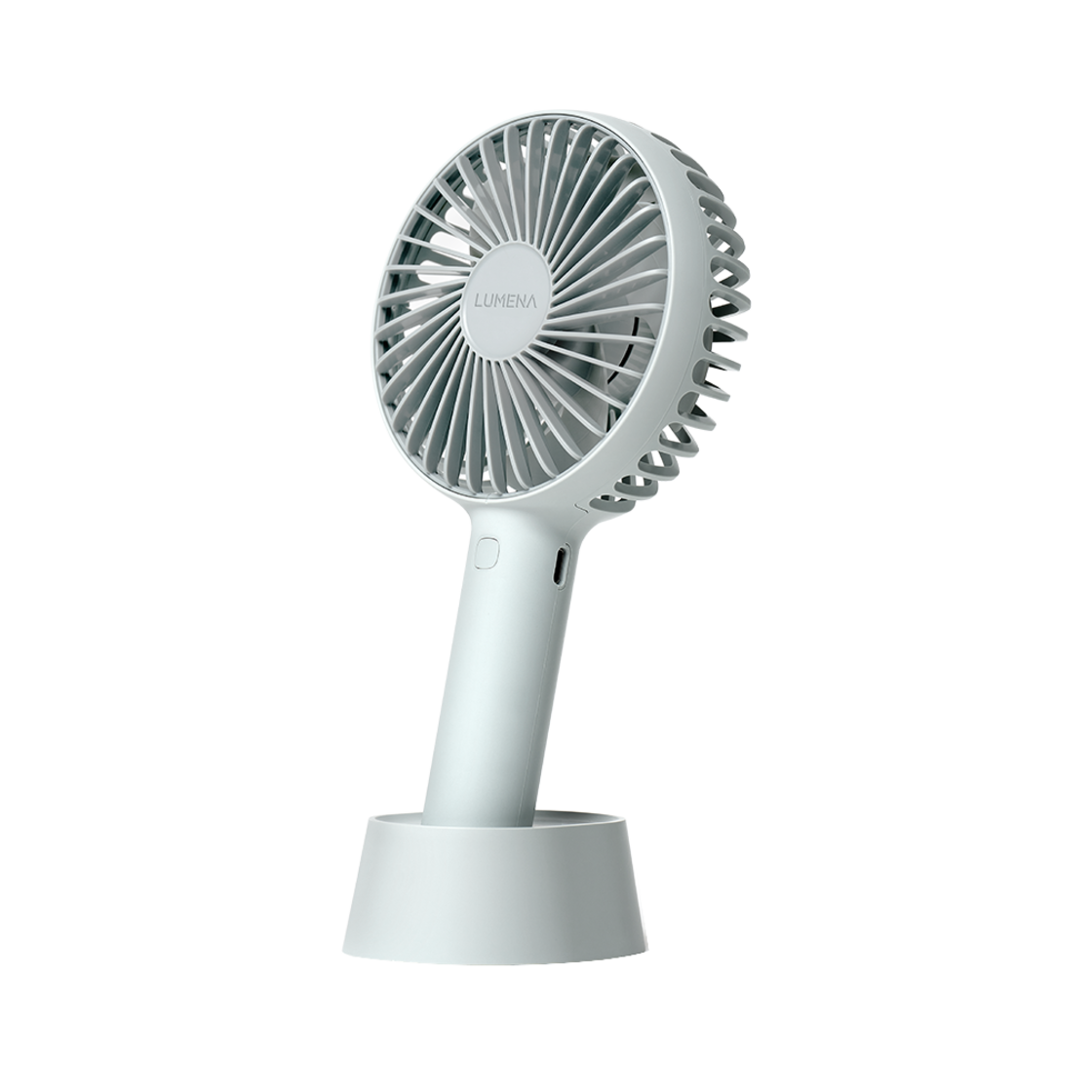 FAN-PRO4-GY Lumena FAN PRO 4 Portable Wireless Fan Aqua Grey
