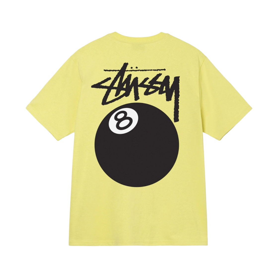 1904760 Stussy 8 Ball T-Shirt Yellow - 22SS