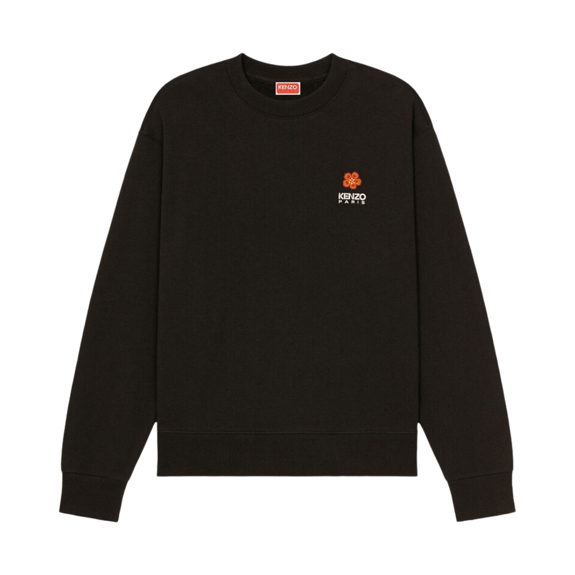 FD55SW4404MF-99J Kenzo Boke Flower Crest Sweatshirt Black