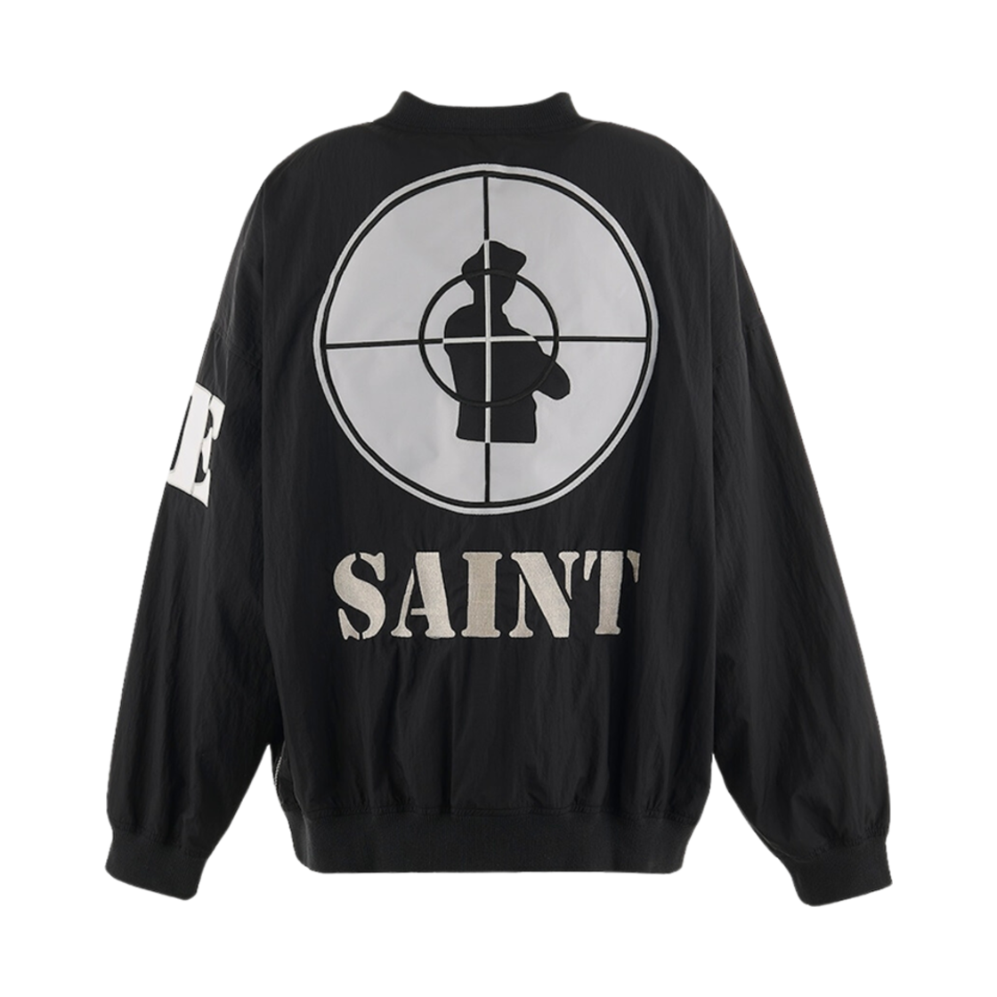 세인트 마이클 x 퍼블릭 에너미 나일론 풀오버 블랙(Saint Mxxxxxx x Public Enemy Nylon Pullover Black) - 2