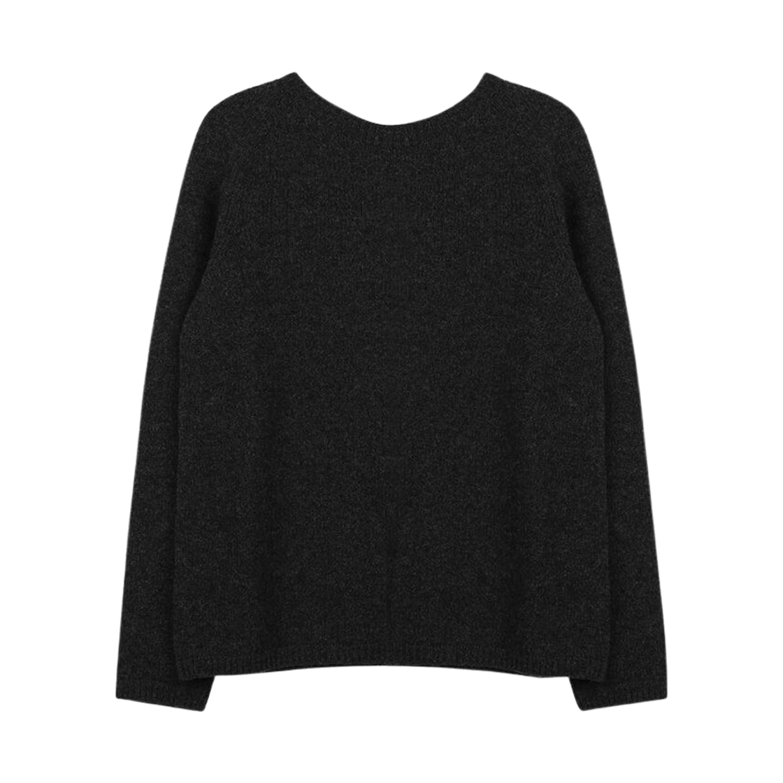 GEORG-003 (W) S Max Mara Georg Wool and Cashmere Sweater Black