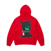 Supreme Catwoman Hooded Sweatshirt Red - 23FW