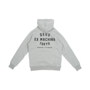 Deus Ex Machina Tokyo Asakusa Address Hoodie Grey Marle
