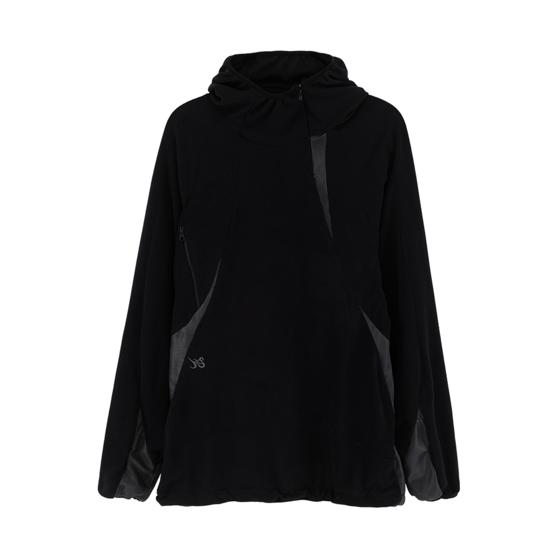 키요이 플리스 후디 블랙(Kiyoi Fleece Hoodie Black)