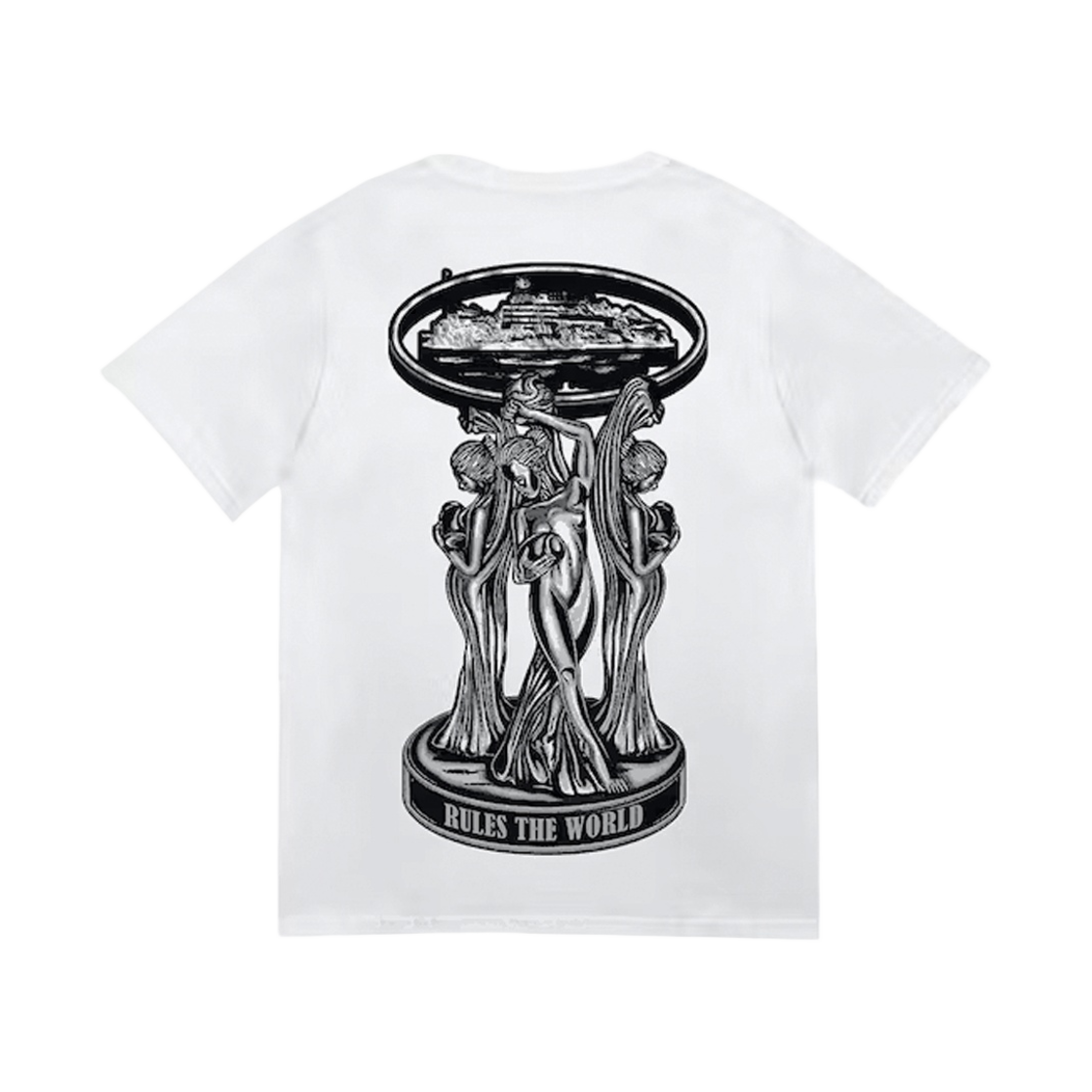 코르테이즈 월드 이즈 유얼스 티셔츠 화이트(Corteiz World Is Yours T-Shirt White) - 1