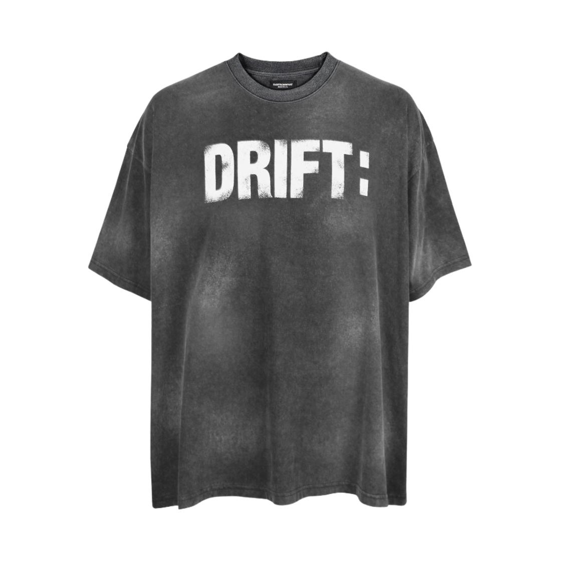 - Farfromwhat Far Wahsed Drift T-Shirt Black