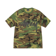 Stussy Stock Camo T-Shirt Camo Black