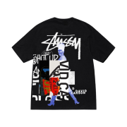 Stussy David Carson Do Your Thang T-Shirt Black