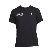 Nike Dri-Fit Running T-Shirt Black - Asia