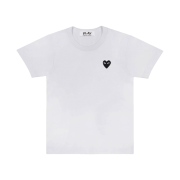 (W) Play Comme des Garcons Black Heart T-Shirt White
