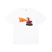 Supreme x Thrasher Back Tail T-Shirt White - 24FW