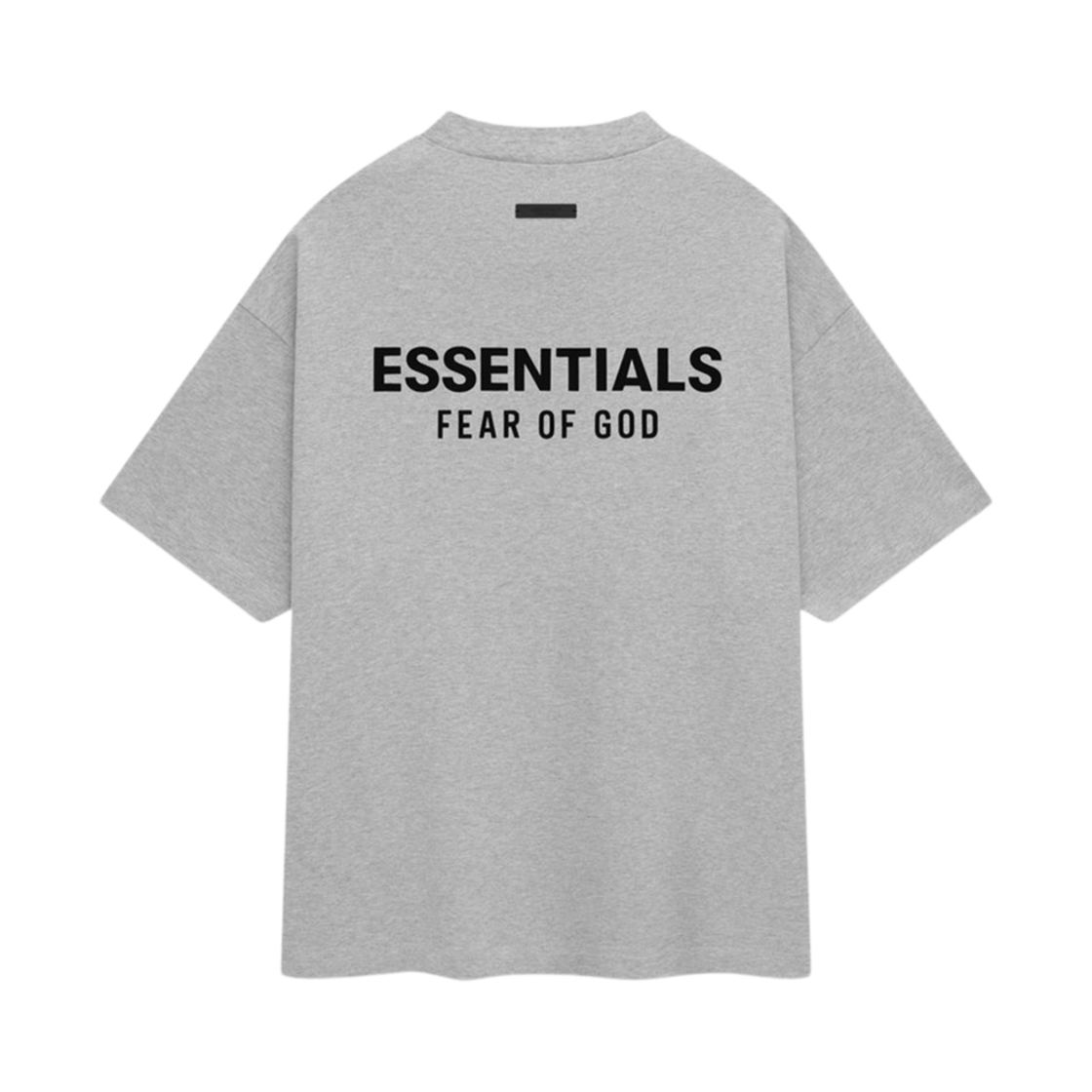 에센셜 저지 크루넥 티셔츠 라이트 헤더 그레이 - 24FW(Essentials Jersey Crewneck T-Shirt Light Heather Grey - 24FW)