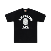 BAPE Store Harajuku Camo College T-Shirt Black