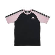Palace x Kappa Classic Raglan T-Shirt Black Pink - 21FW
