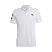 Adidas Tennis Club 3S Tennis Polo Shirt White - US Sizing