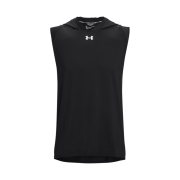 Under Armour UA Knockout Team Sleeveless Hoodie Black White