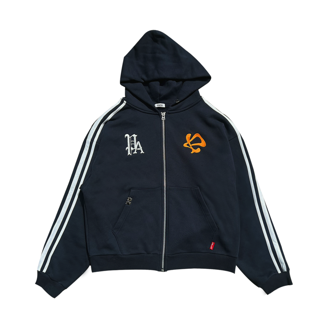 [트리플적립] 파코서플라이 스포츠 집업 후드 네이비([트리플적립] PACOSPLY Sports Zip Up Hoodie Navy)