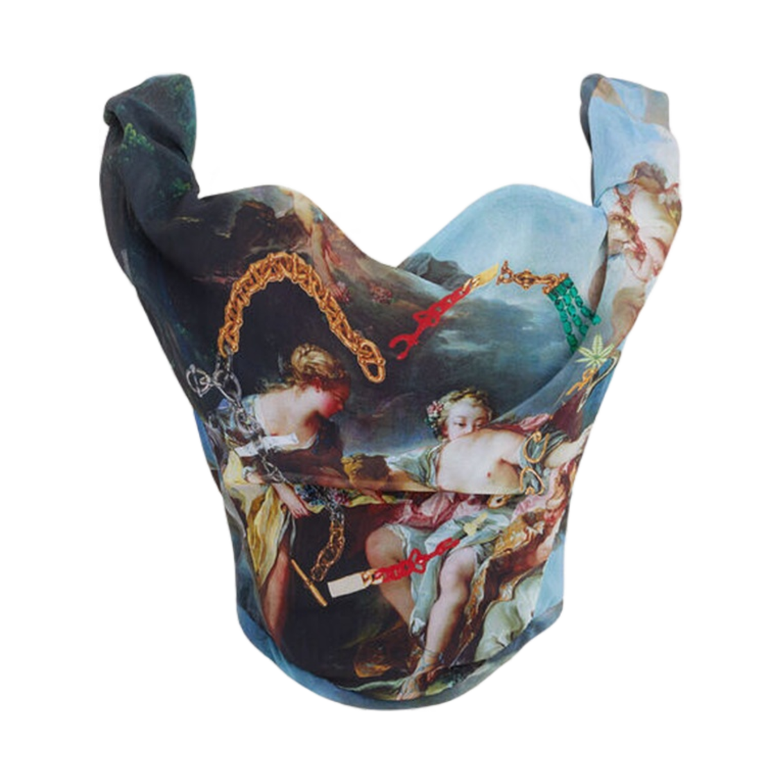 (W) 비비안 웨스트우드 선데이 코르셋 탑 부쳐((W) Vivienne Westwood Sunday Corset Top Boucher) - 1