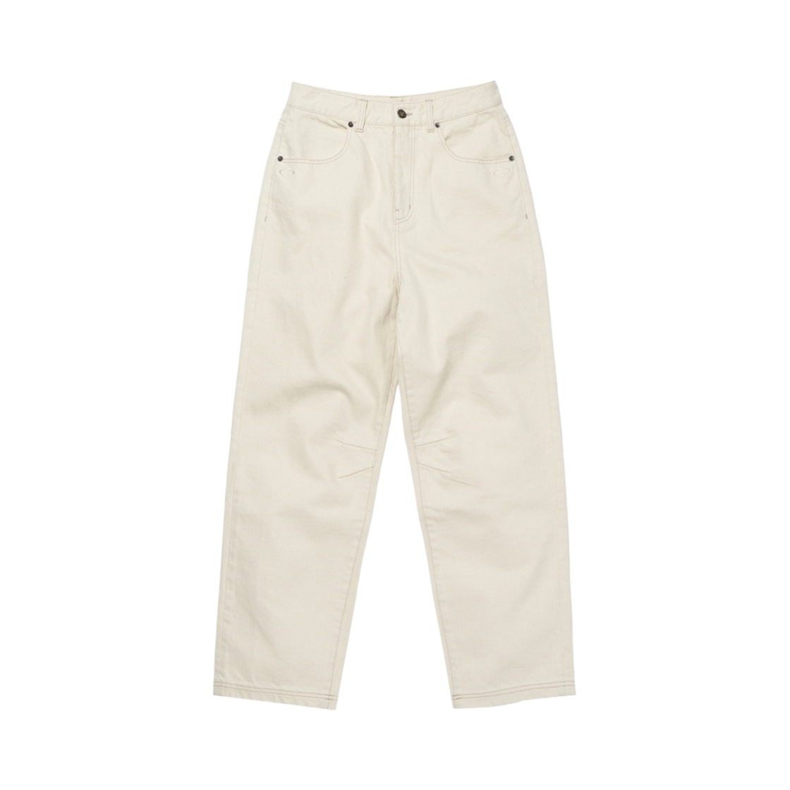 - (W) Mischief Rhombus Slouchy Jeans Cream