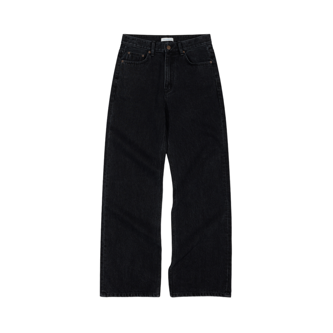 (W) 로우클래식 릴렉스핏 진 워시드 블랙((W) Low Classic Relaxed-Fit Jeans Washed Black)