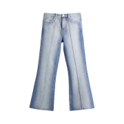 Zara Flared Fit Jeans Light Blue