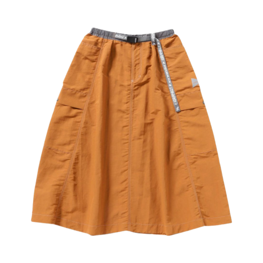 - And Wander x Gramicci Ripstop Voyager Skirt Orange