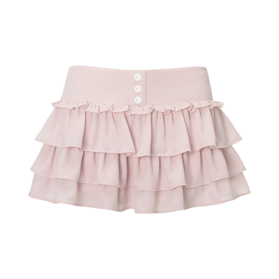 韓国商品/THREE TIMES Sara ribbon skirt 韓国threetimes スリータイムズ】Athletic slit skirt